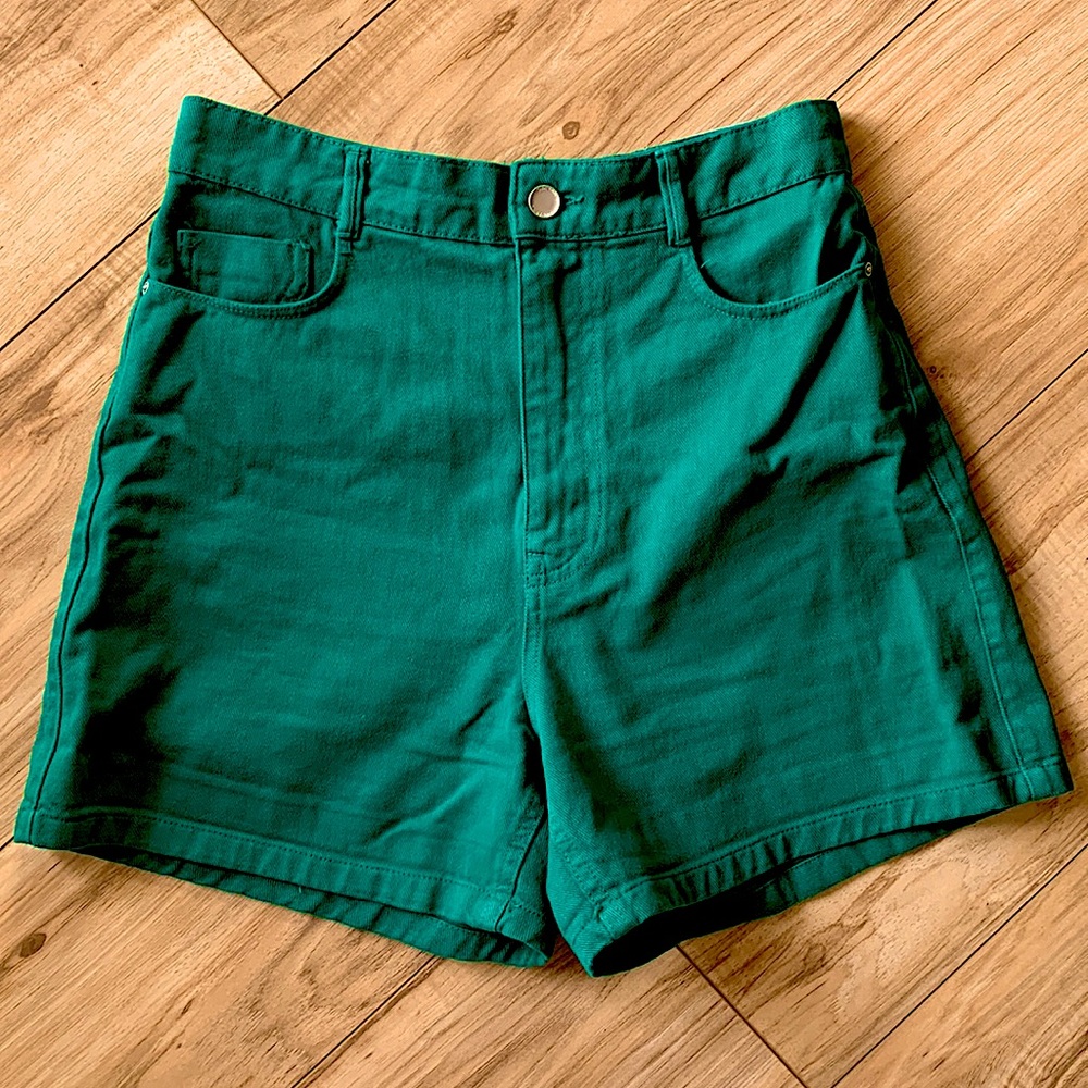 ZARA high rise shorts